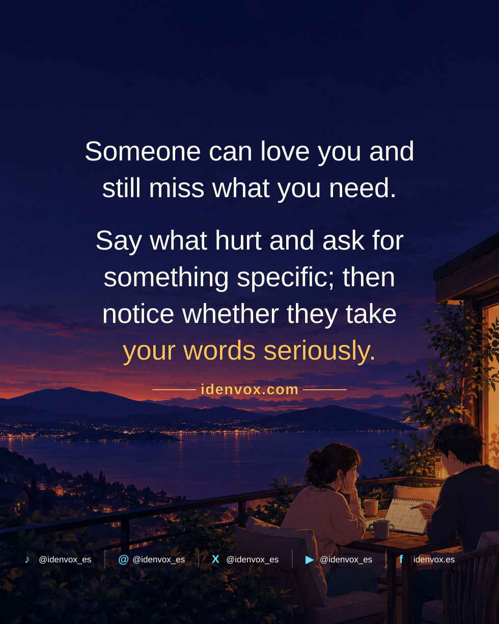 Someone Who Loves You Cannot Read Your Mind