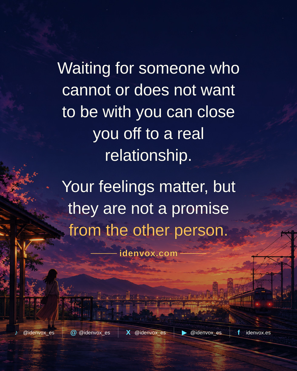 An Impossible Love Can Keep Us Away From a Real Relationship