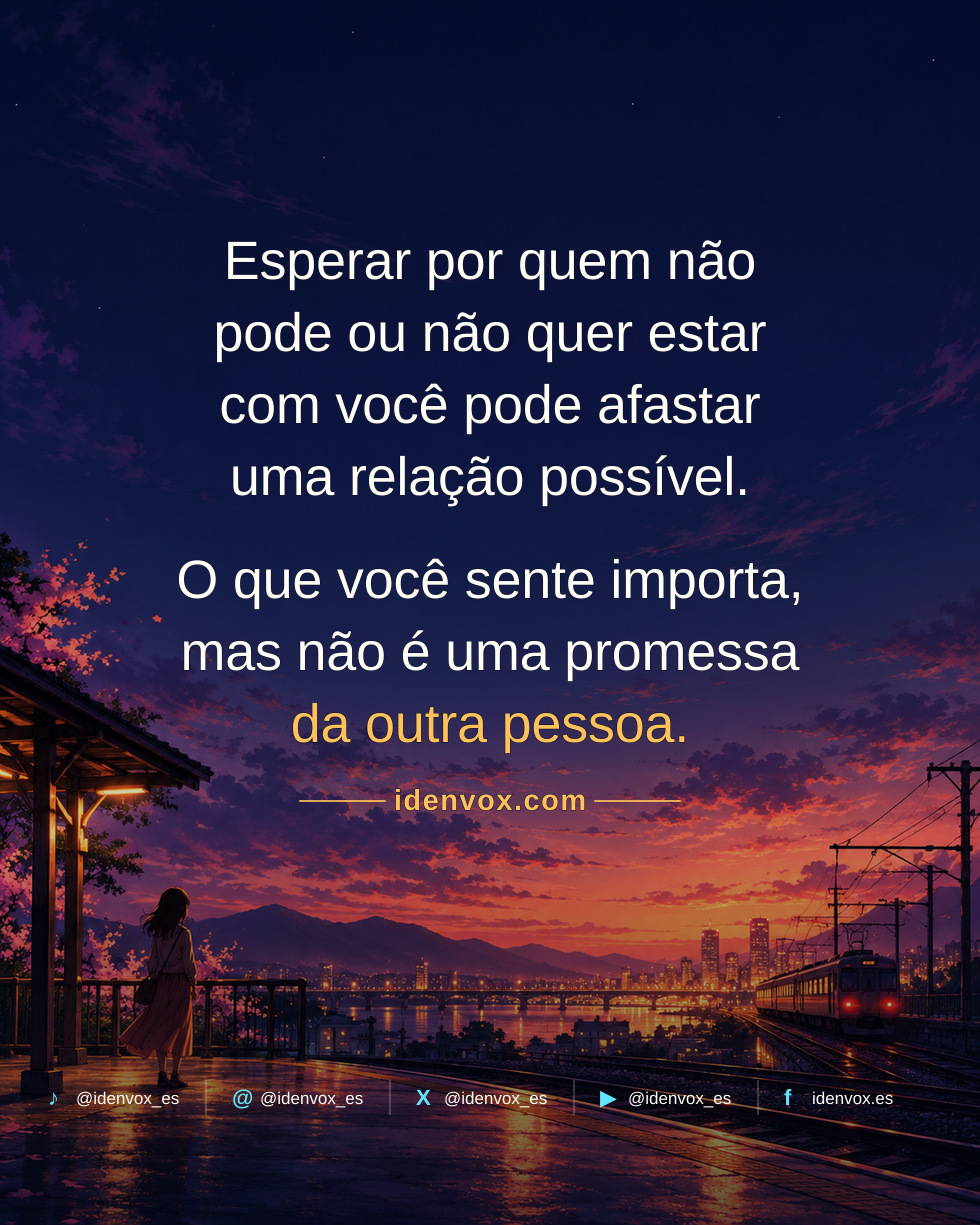Um amor impossível pode nos afastar de uma relação real