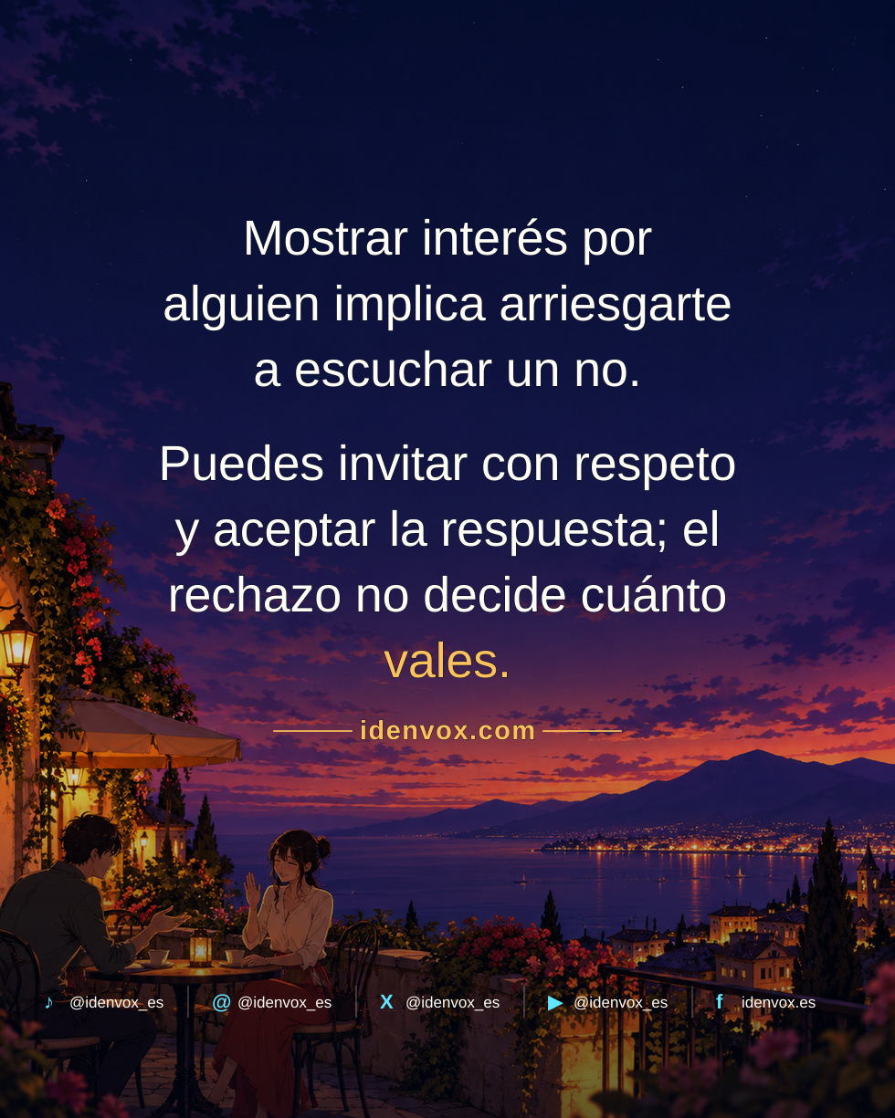 El miedo a quedar en ridículo puede alejarnos del amor