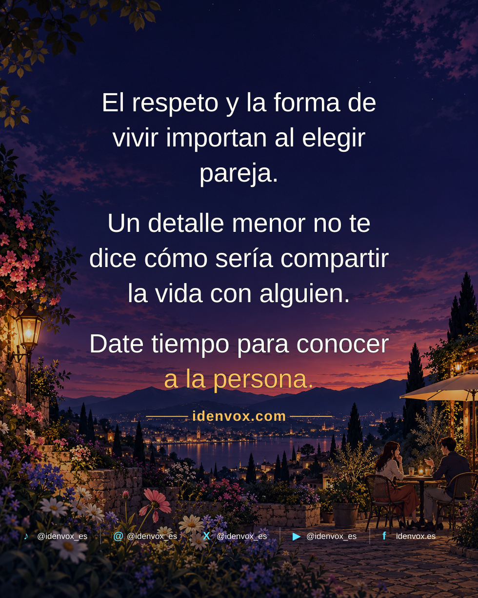 Revisar tus expectativas puede ayudarte a conocer mejor a alguien