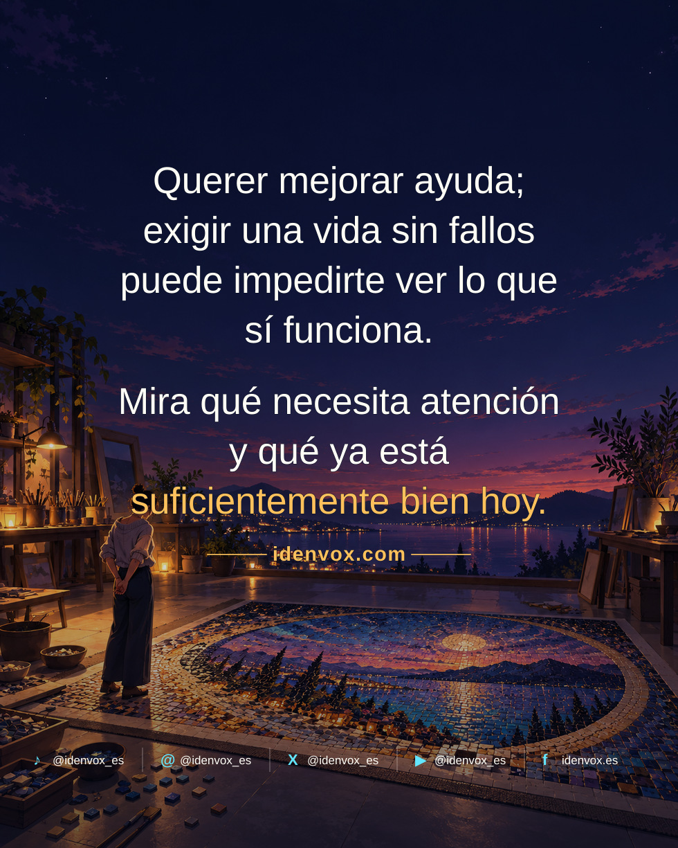 La búsqueda de la perfección puede hacernos más infelices