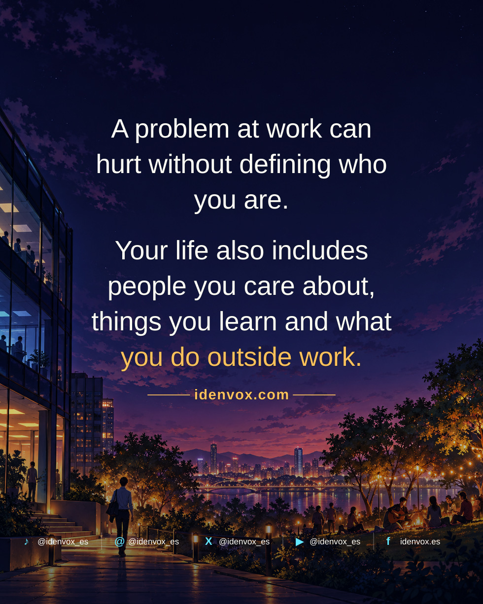 When Work Defines You, Every Setback Feels Personal