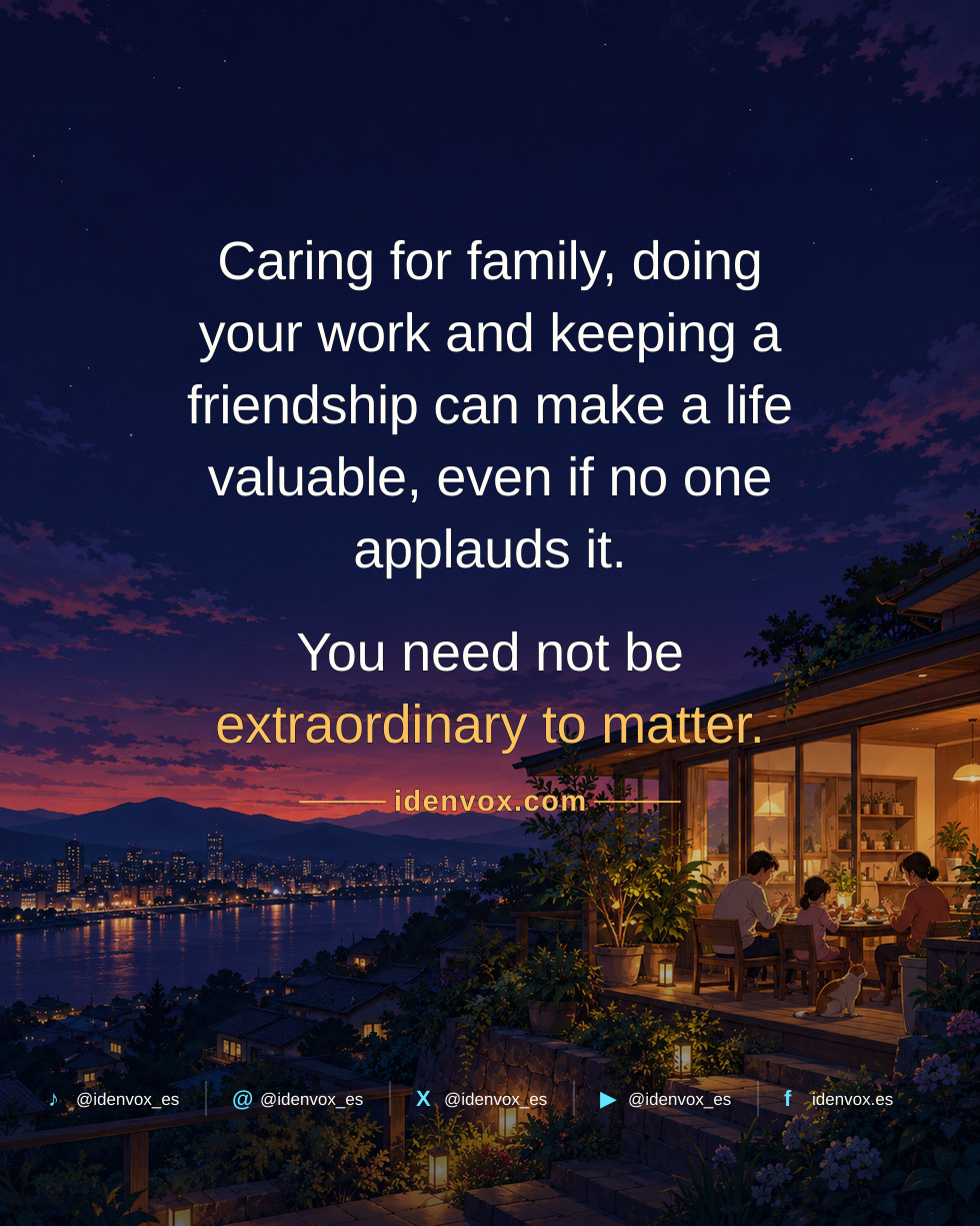 Pressure to Be Extraordinary Can Make Us Dismiss a Good Life