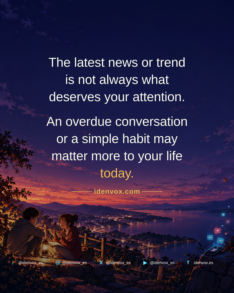 The Newest Thing Is Not Always the Most Important