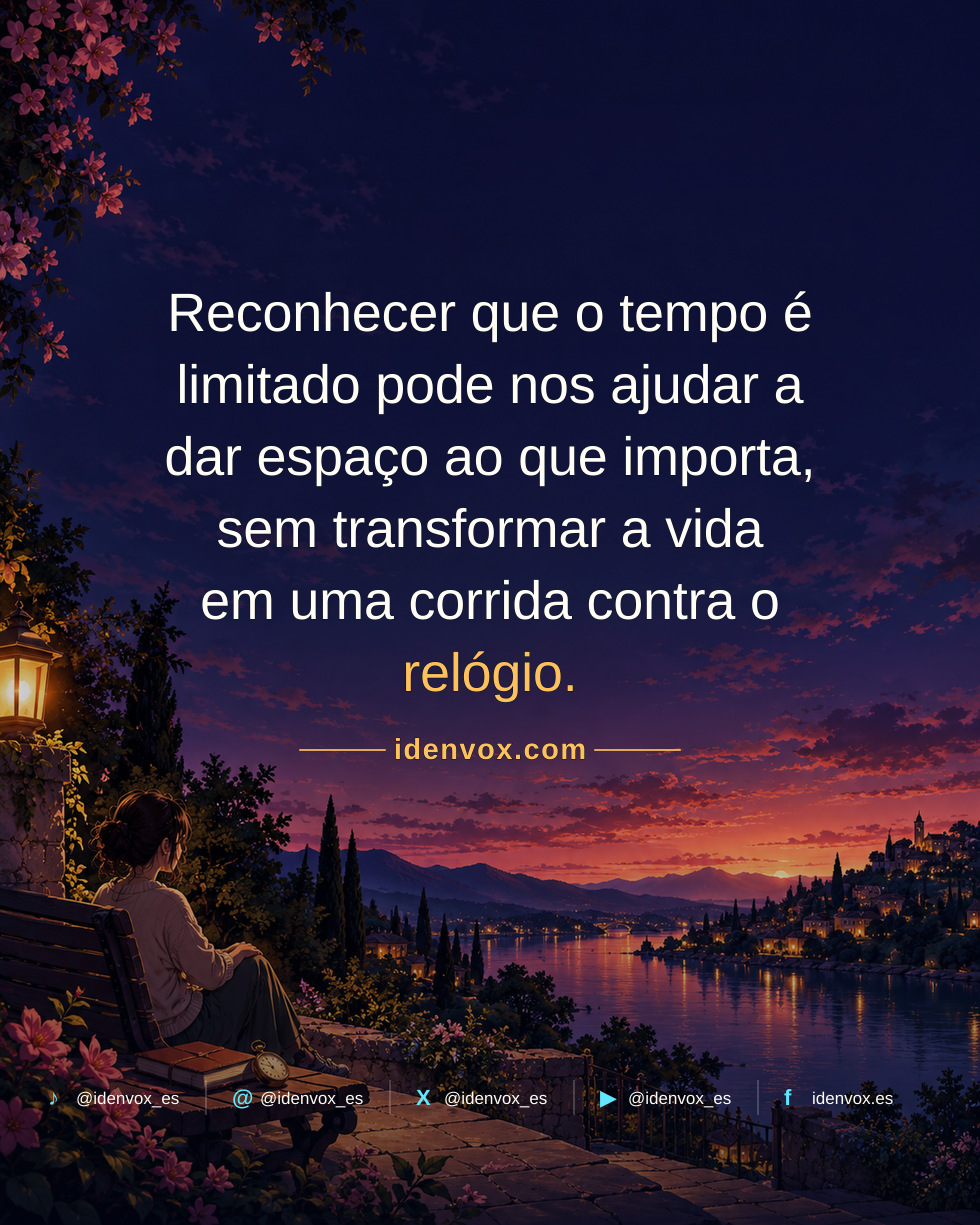 Como reservar tempo para o que importa sem viver com pressa